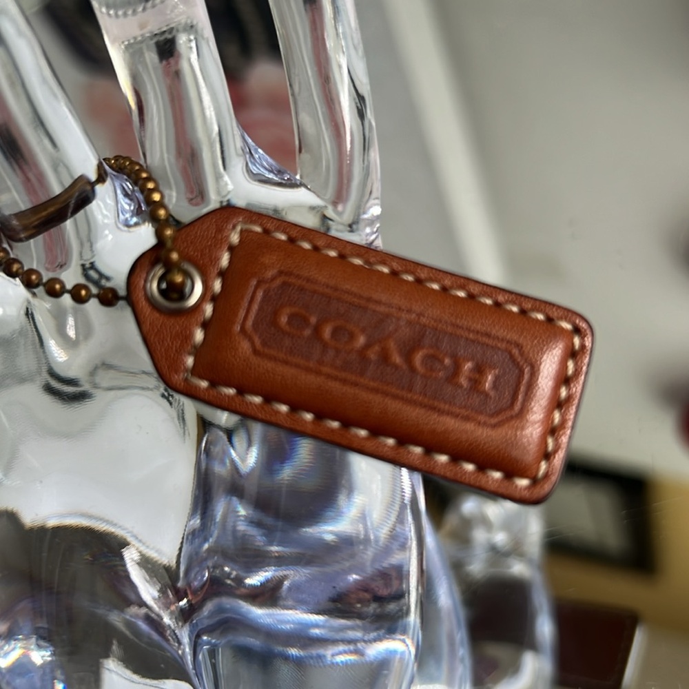 Coach light brown Leather Key Holder - Picture 3 of 4